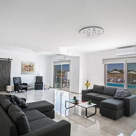 빌라 Ioanni Chrysos - Luxury And New 6 Bedroom *