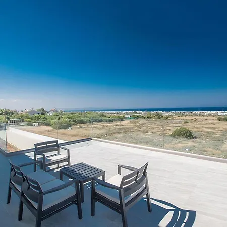 别墅 Ioanni Chrysos - Luxury And New 6 Bedroom 普罗塔拉斯